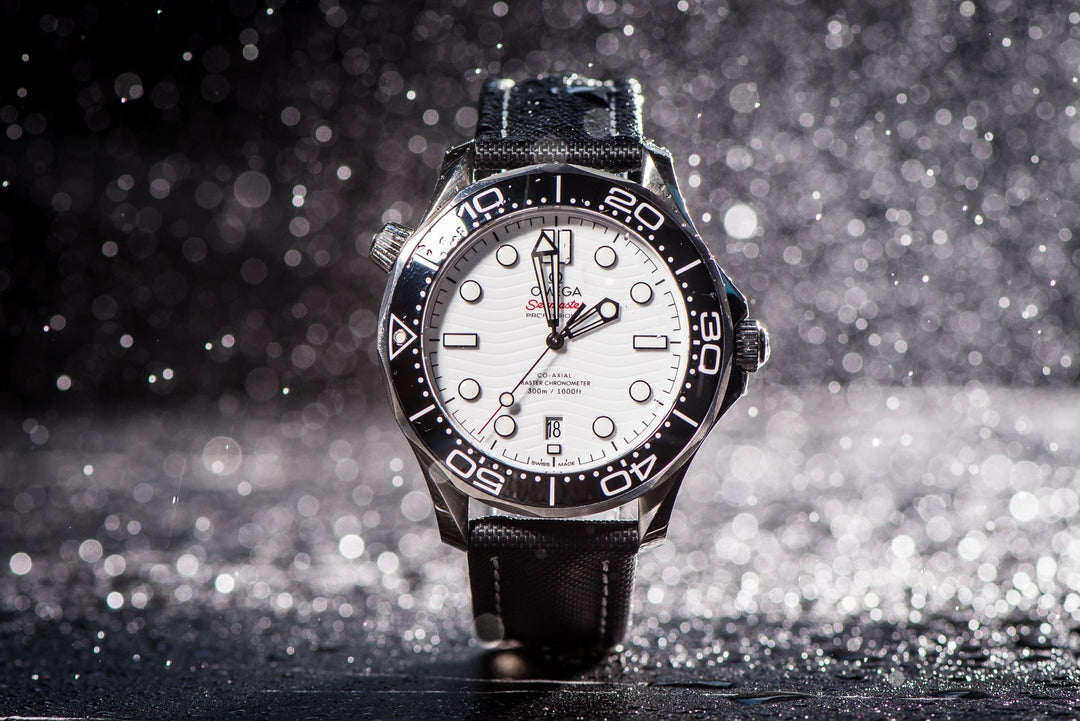 Sailcloth - Black with White - BluShark Straps