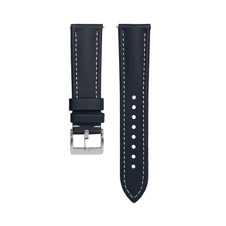Sailcloth - Blue with White - BluShark Straps