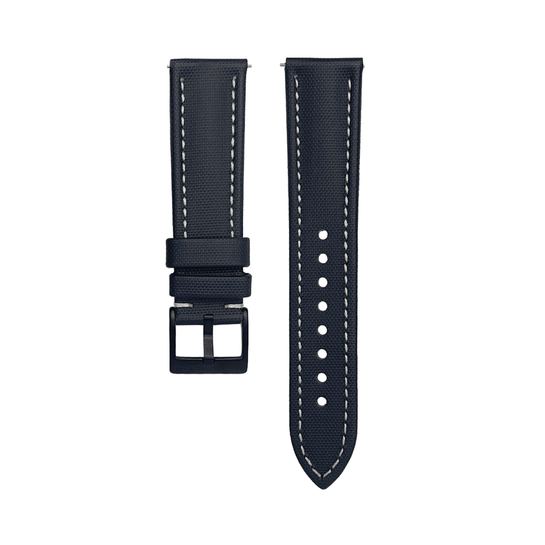 Sailcloth - Blue with White - BluShark Straps