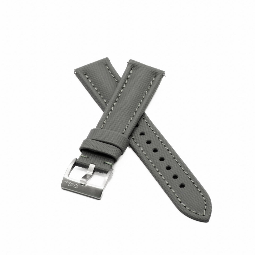 Sailcloth - Gray - BluShark Straps