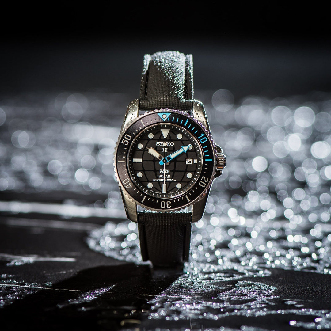 Sailcloth Rubber Deploy - Blackout - BluShark Straps