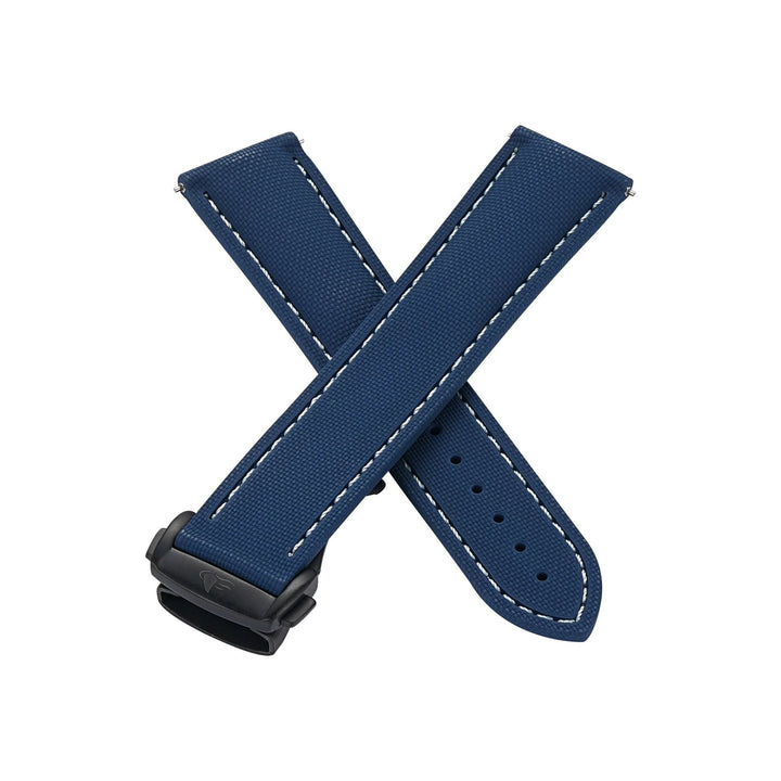 Sailcloth Rubber Deploy - Blue - BluShark Straps