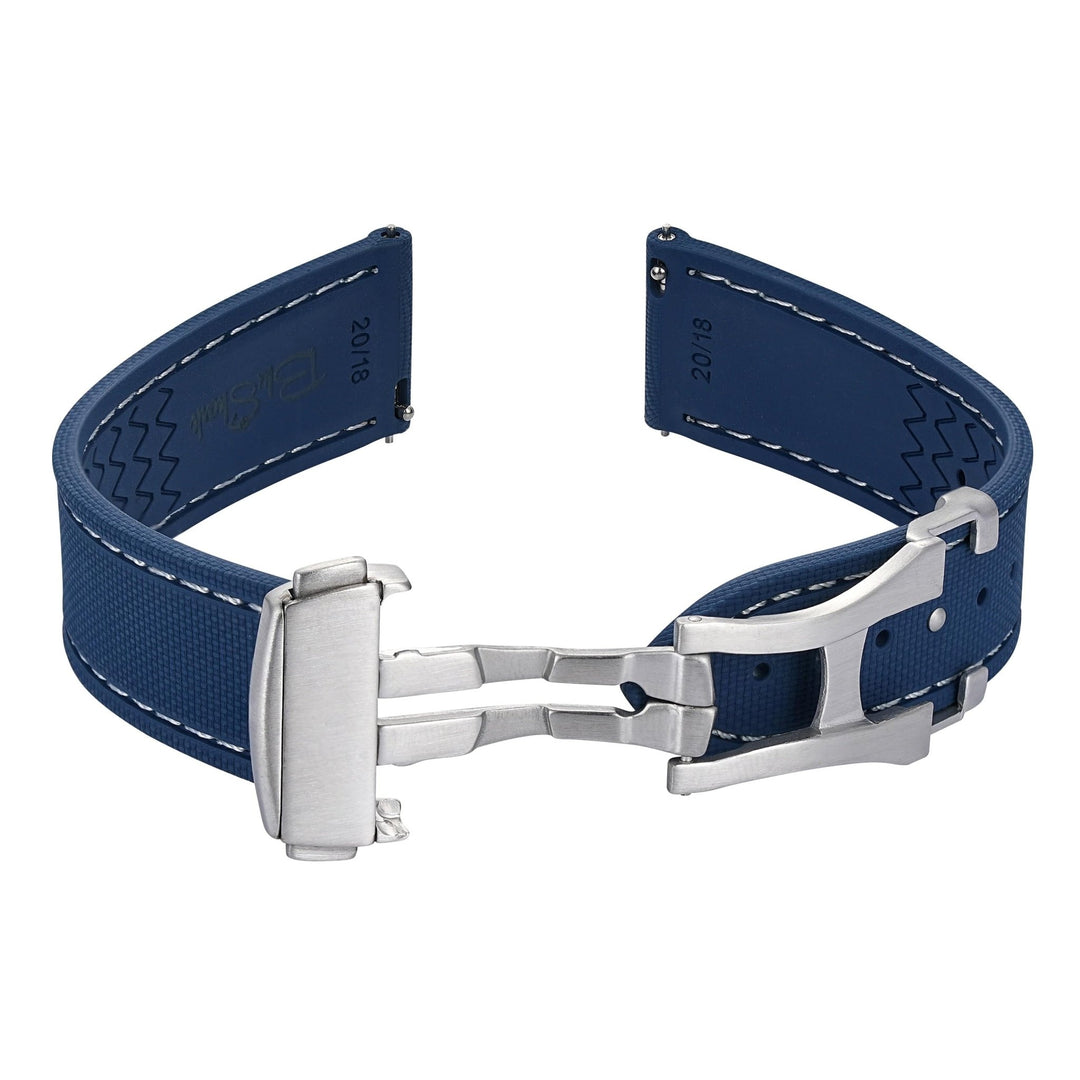Sailcloth Rubber Deploy - Blue - BluShark Straps
