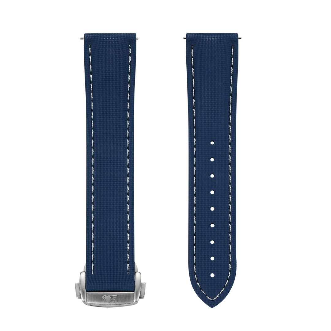 Sailcloth Rubber Deploy - Blue - BluShark Straps