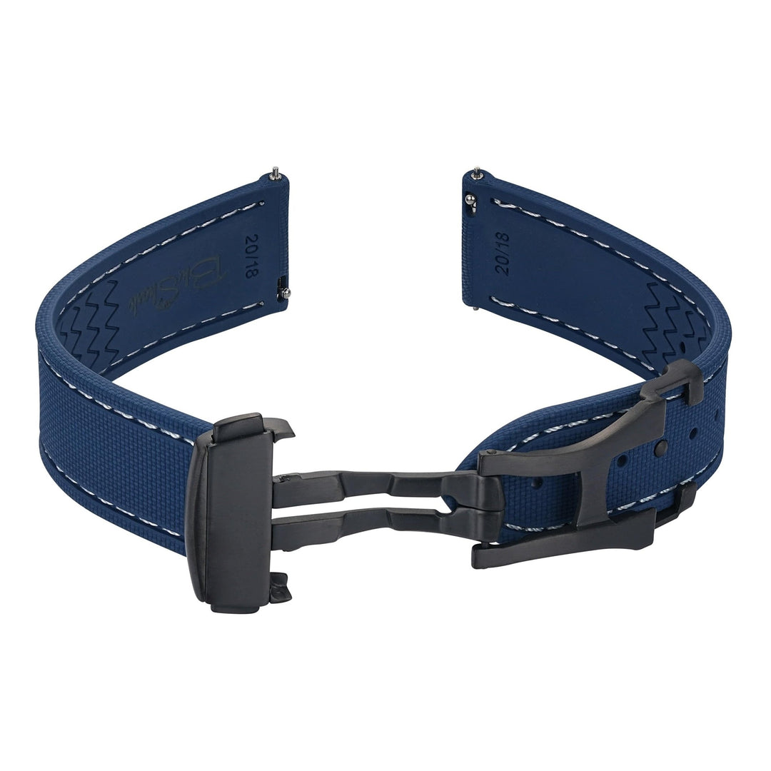 Sailcloth Rubber Deploy - Blue - BluShark Straps