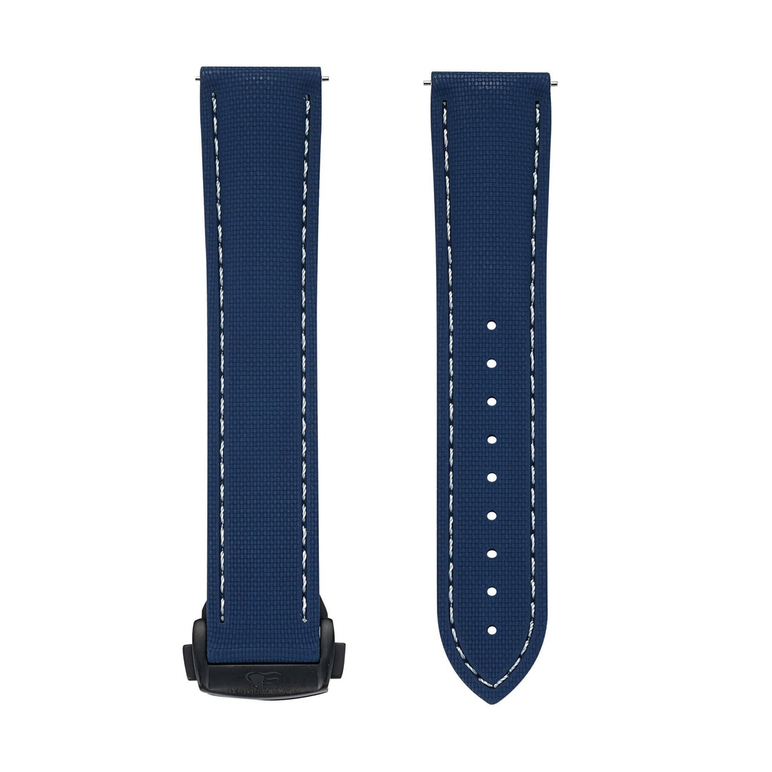 Sailcloth Rubber Deploy - Blue - BluShark Straps