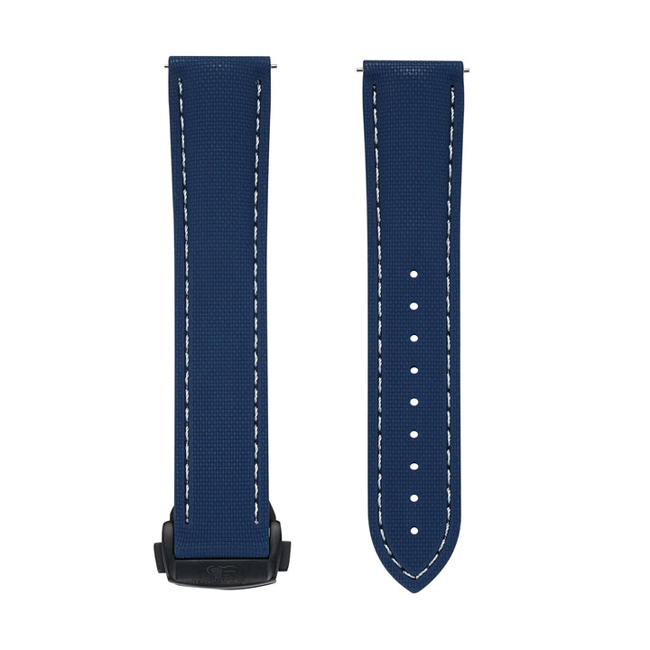 Sailcloth Rubber Deploy - Blue - BluShark Straps