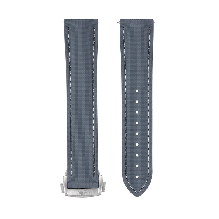 Sailcloth Rubber Deploy - Gray - BluShark Straps