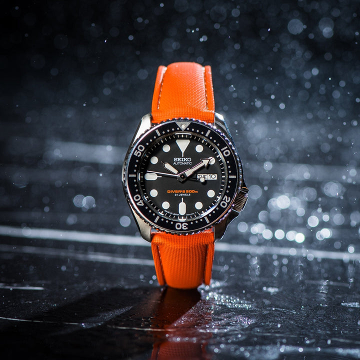 Sailcloth Rubber Deploy - Orange - BluShark Straps