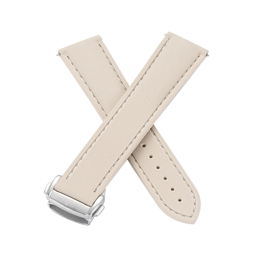 Sailcloth Rubber Deploy - Tan - BluShark Straps