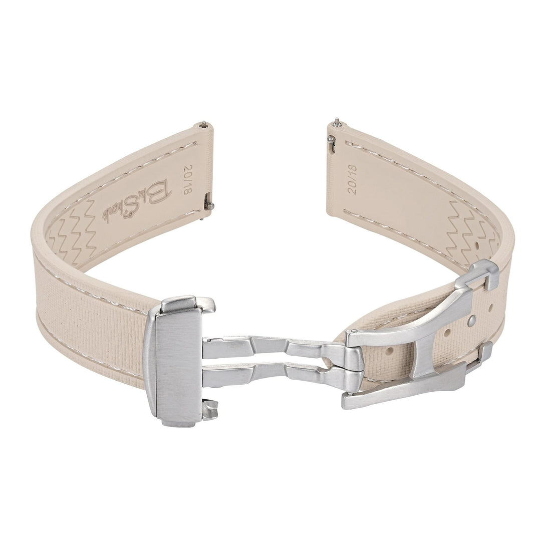 Sailcloth Rubber Deploy - Tan - BluShark Straps