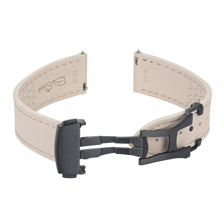 Sailcloth Rubber Deploy - Tan - BluShark Straps