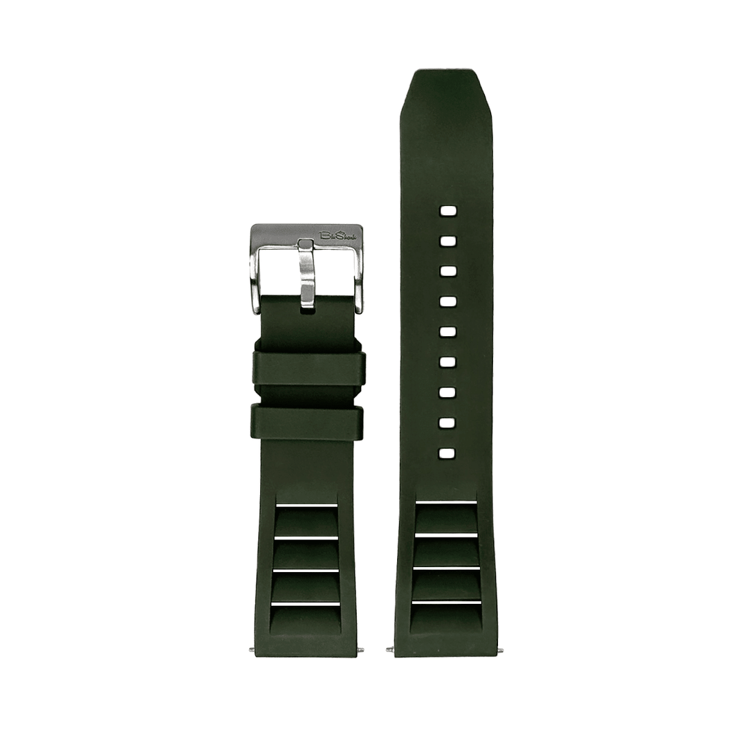 Shark Gill Rubber - Green - BluShark Straps