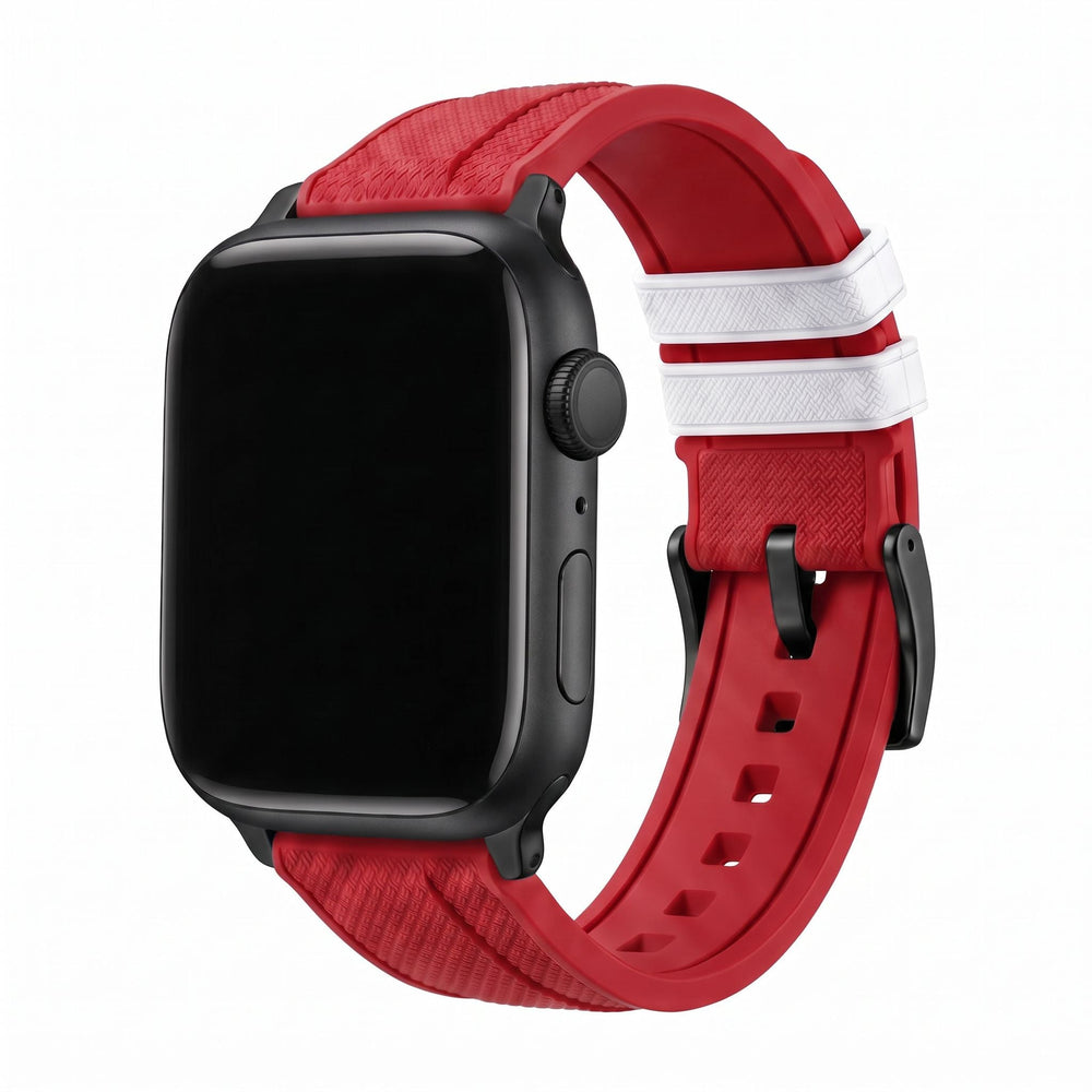 Shark Skin Rubber Band – For Apple Watch - Diver Down - BluShark Straps