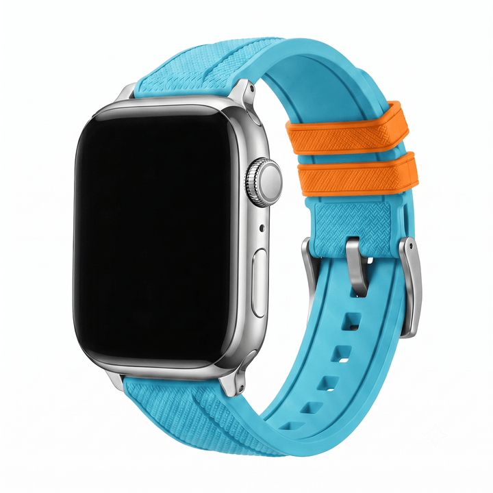 Shark Skin Rubber Band – For Apple Watch - Racer - BluShark Straps