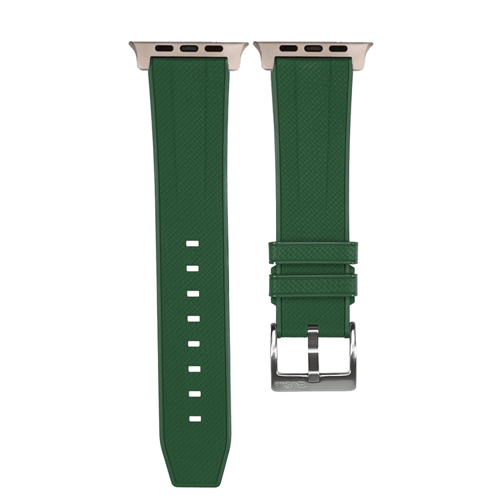 Shark Skin Rubber Band - For Apple Watch ULTRA - Green - BluShark Straps
