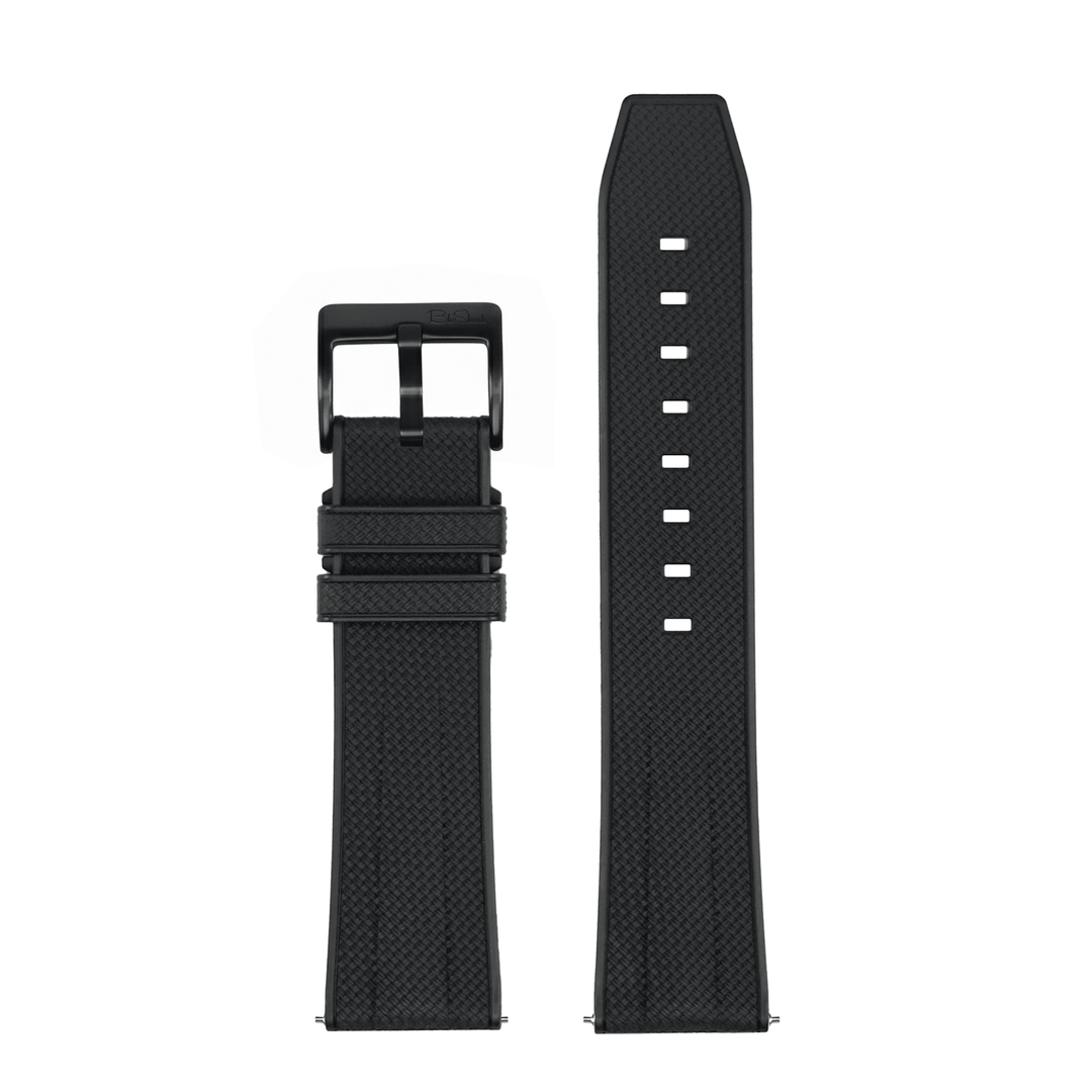 Shark Skin Rubber - Black - BluShark Straps