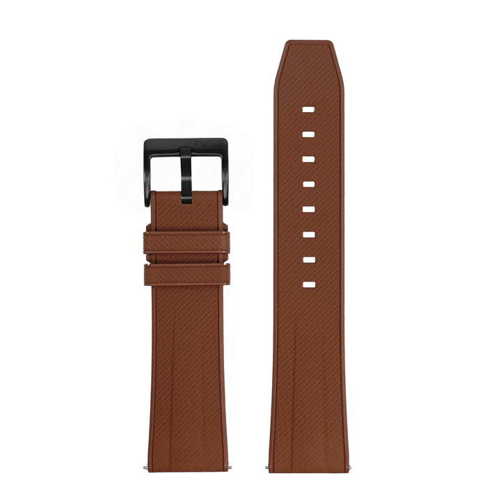 Shark Skin Rubber - Brown - BluShark Straps