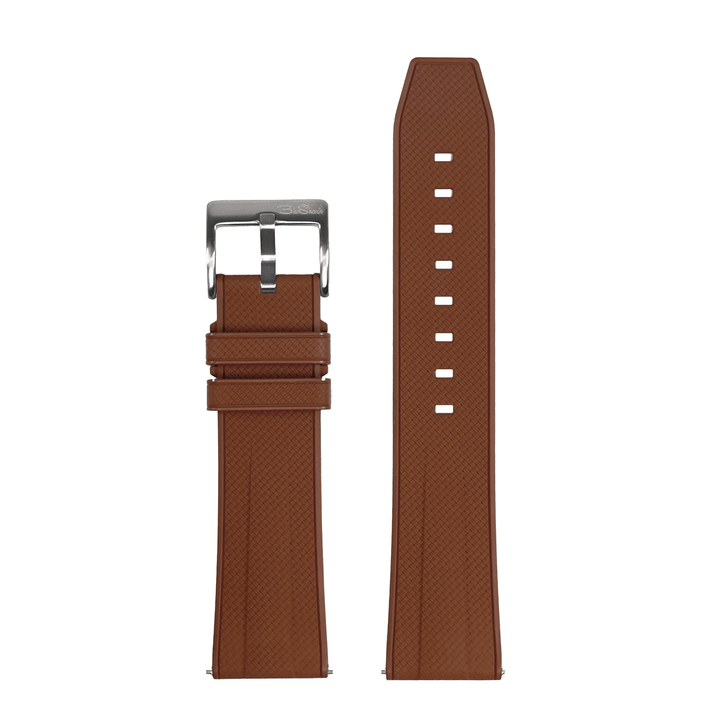 Shark Skin Rubber - Brown - BluShark Straps