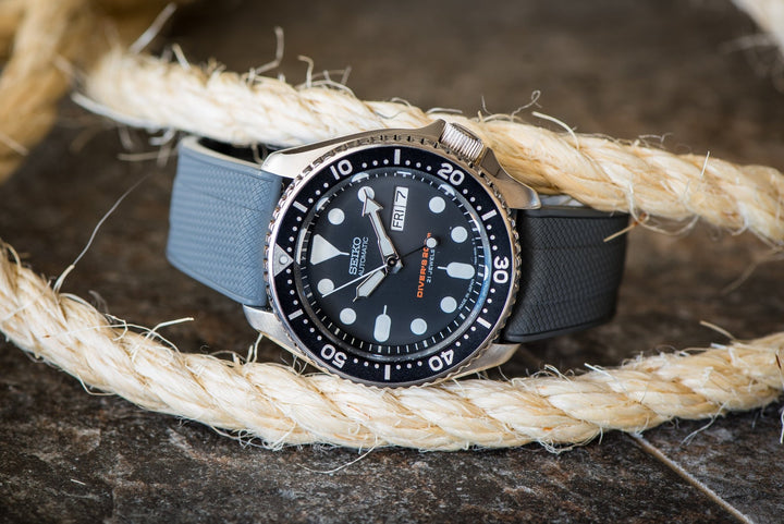 Shark Skin Rubber - Gray - BluShark Straps