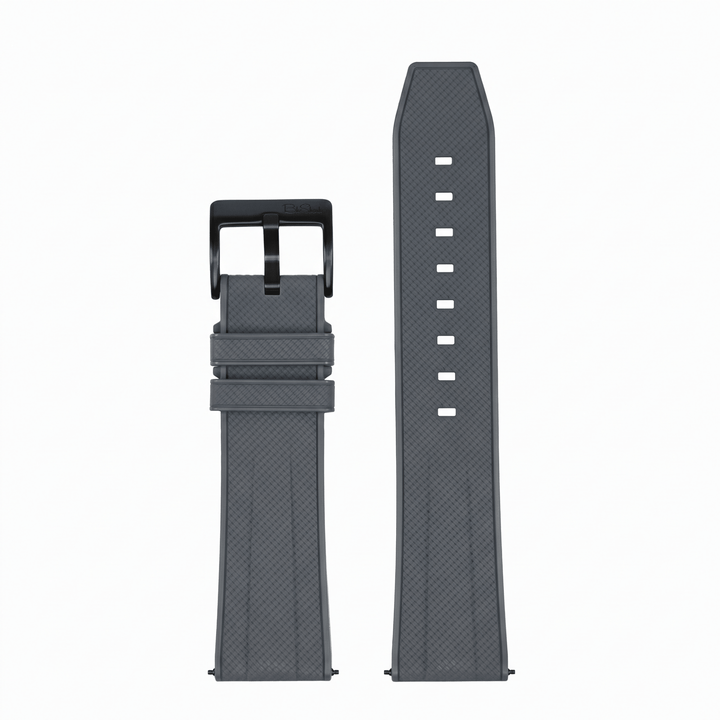 Shark Skin Rubber - Gray - BluShark Straps