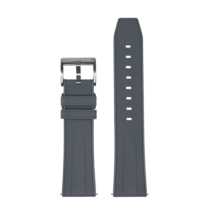 Shark Skin Rubber - Gray - BluShark Straps