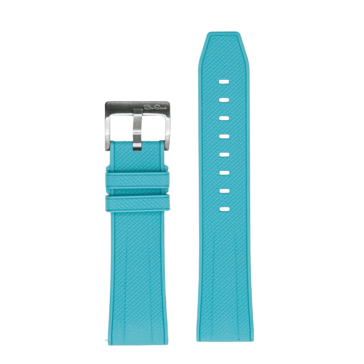 Shark Skin Rubber - Sky Blue - BluShark Straps
