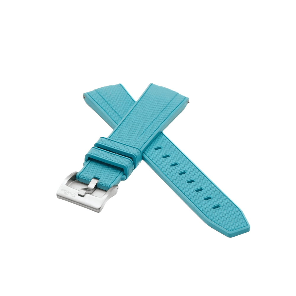 Shark Skin Rubber - Sky Blue - BluShark Straps