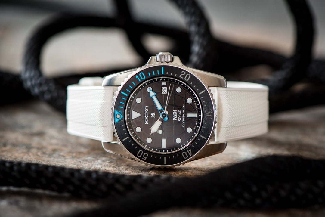 Shark Skin Rubber - White - BluShark Straps