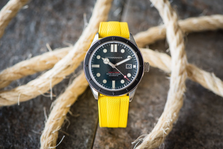 Shark Skin Rubber - Yellow - BluShark Straps