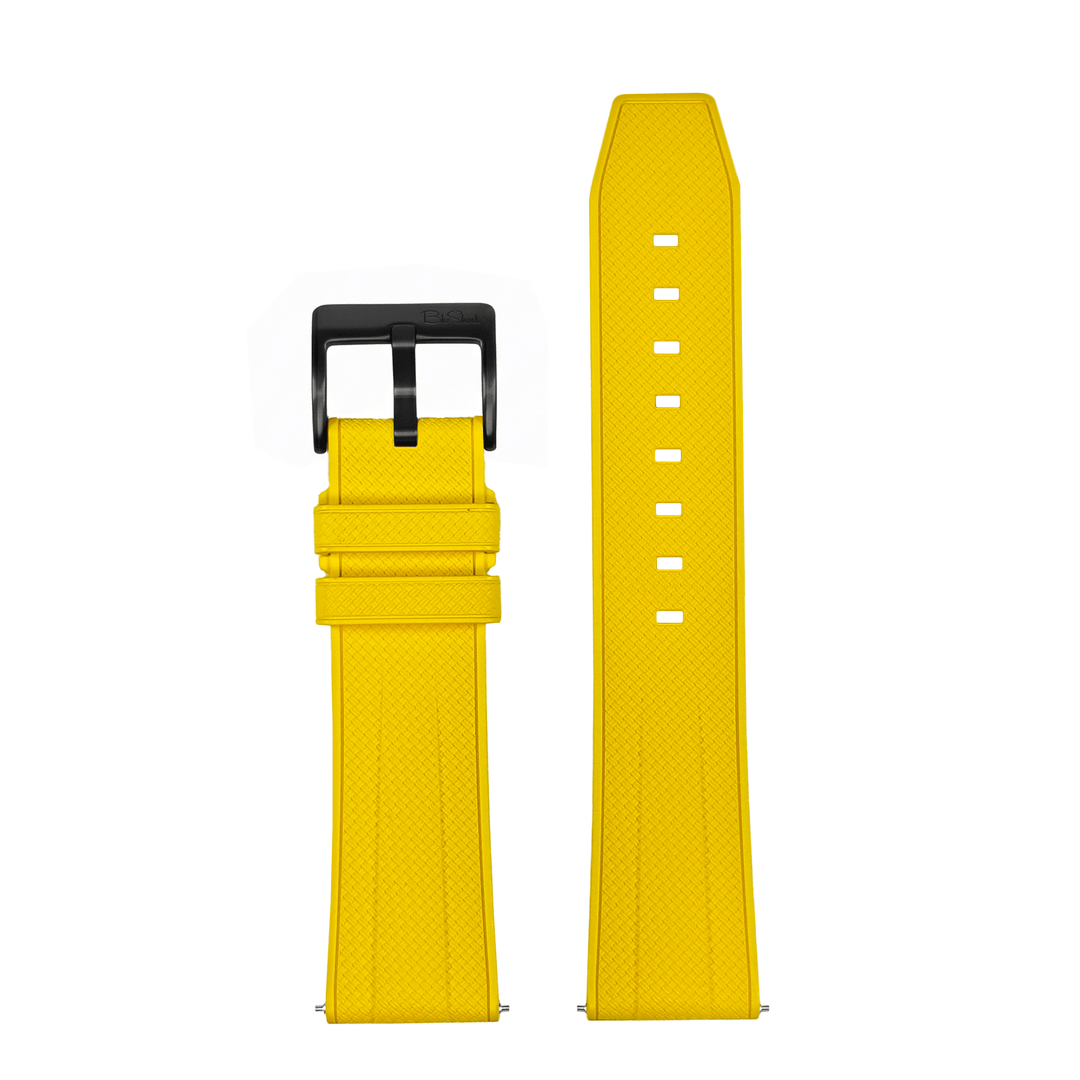 Shark Skin Rubber - Yellow - BluShark Straps