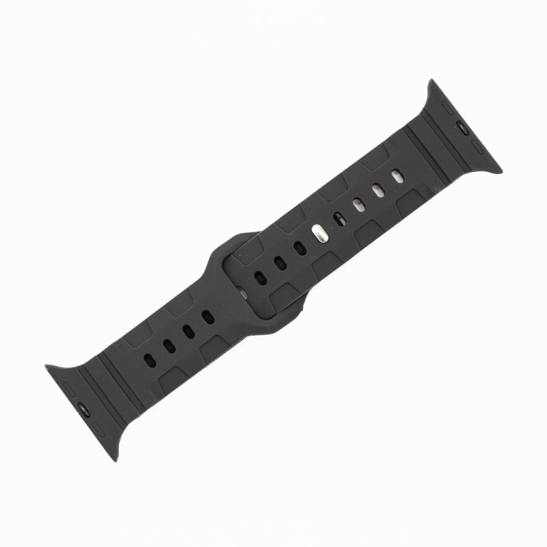 Silicone All - Terrain Band - For Apple Watch - Shadow - BluShark Straps