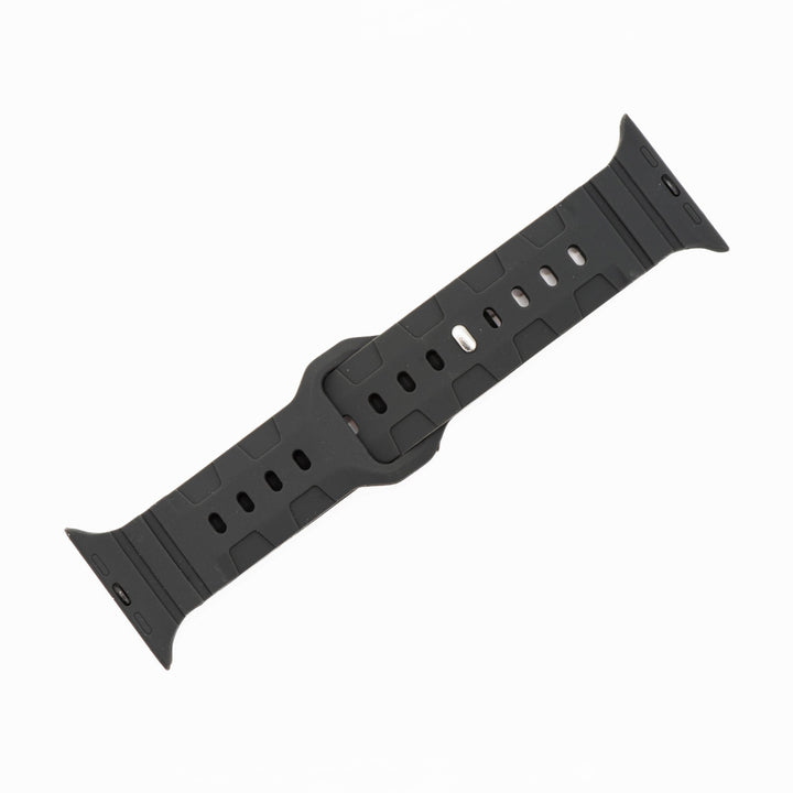 Silicone All - Terrain Band - For Apple Watch - Shadow - BluShark Straps