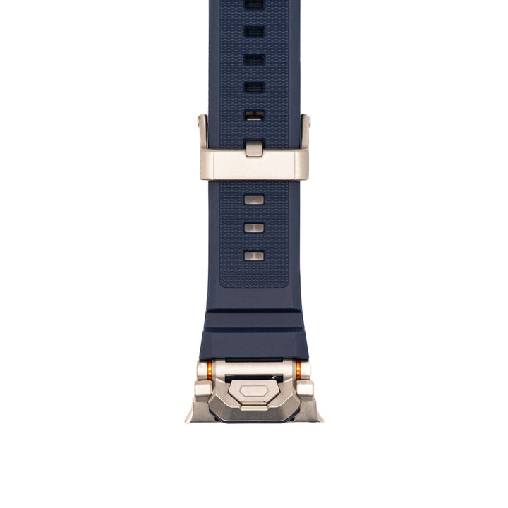 Silicone Pivot Band - For Apple Band ULTRA - Blue - BluShark Straps