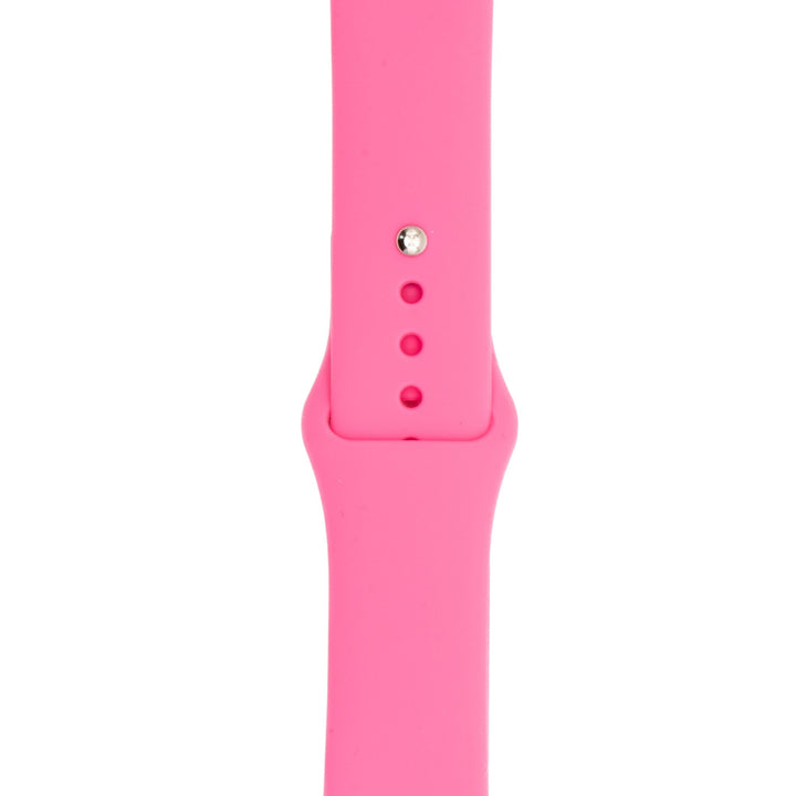 Silicone Solid Band - For Apple Watch - BMR Pink - BluShark Straps