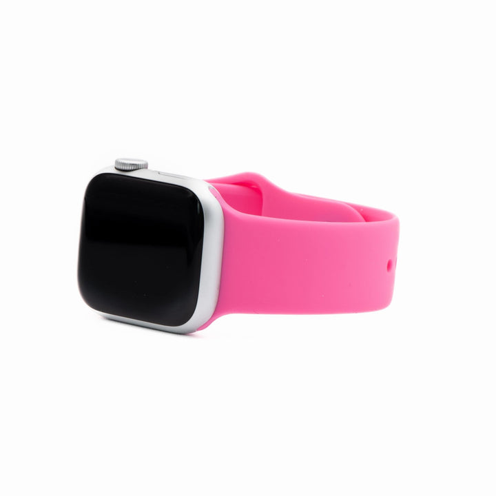 Silicone Solid Band - For Apple Watch - BMR Pink - BluShark Straps