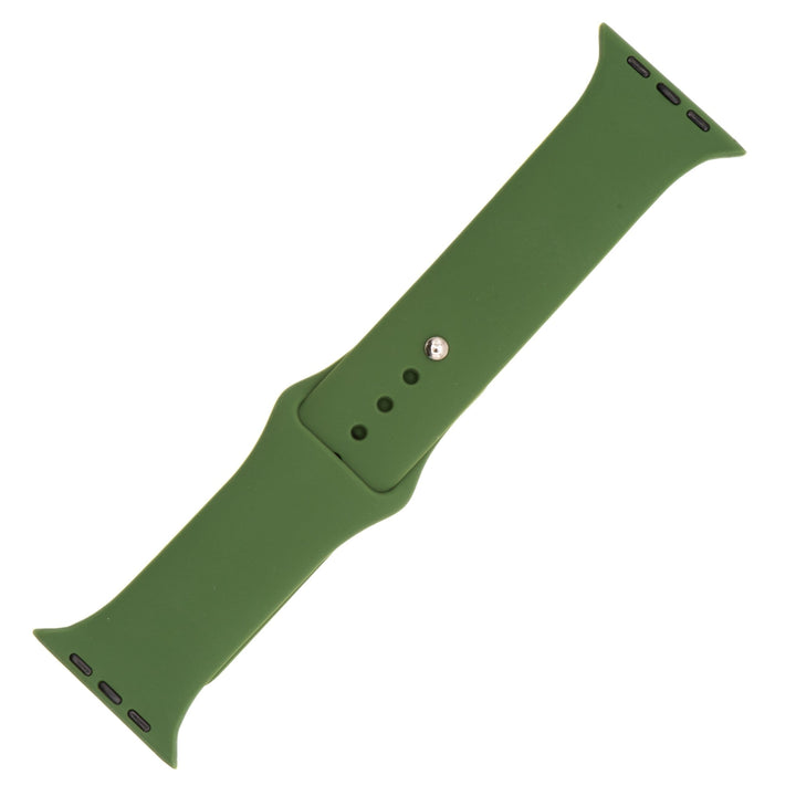 Silicone Solid Band - For Apple Watch - Evergreen - BluShark Straps