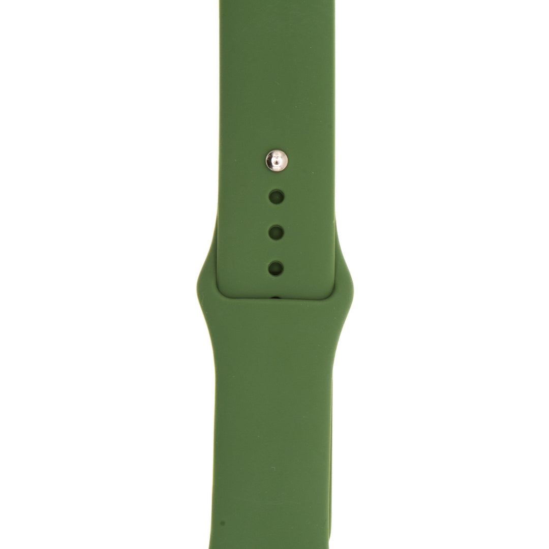 Silicone Solid Band - For Apple Watch - Evergreen - BluShark Straps