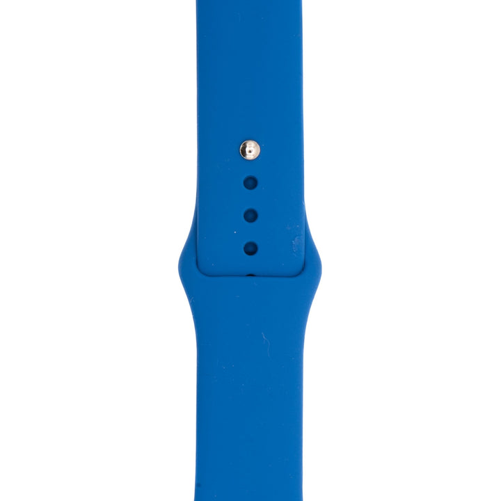 Silicone Solid Band - For Apple Watch - Sapphire - BluShark Straps