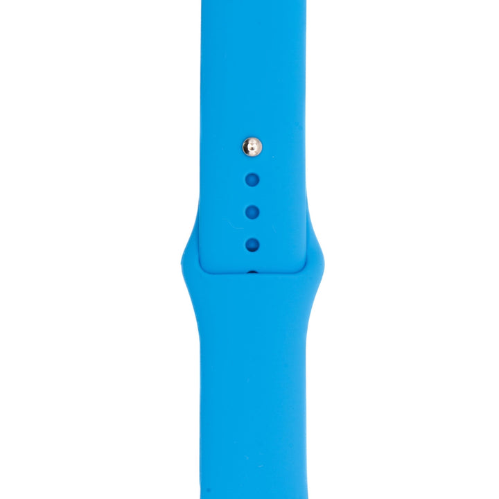 Silicone Solid Band - For Apple Watch - Sky Blue - BluShark Straps