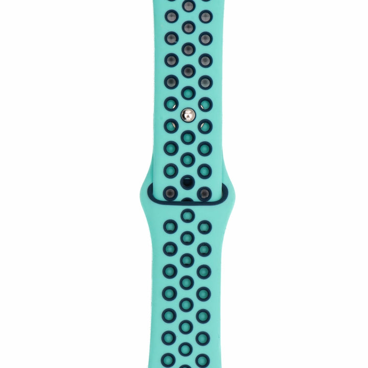 Silicone Sport Band - For Apple Watch - Aquamarine - Blue - BluShark Straps