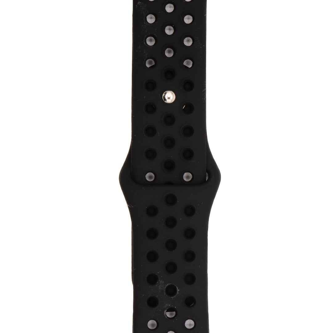 Silicone Sport Band - For Apple Watch - BlackOut - BluShark Straps