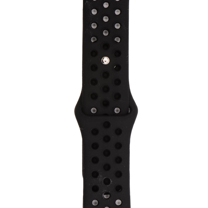 Silicone Sport Band - For Apple Watch - BlackOut - BluShark Straps