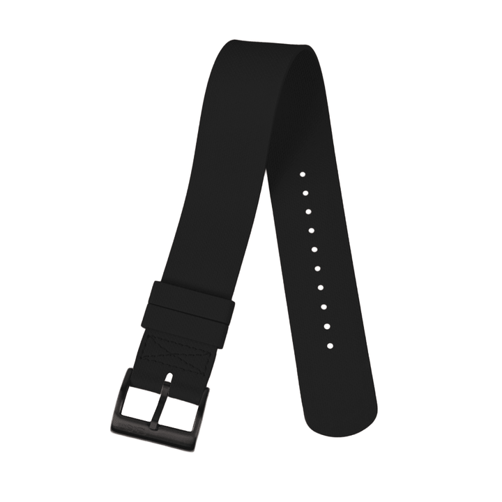 Single - Pass Rubber - Black - BluShark Straps