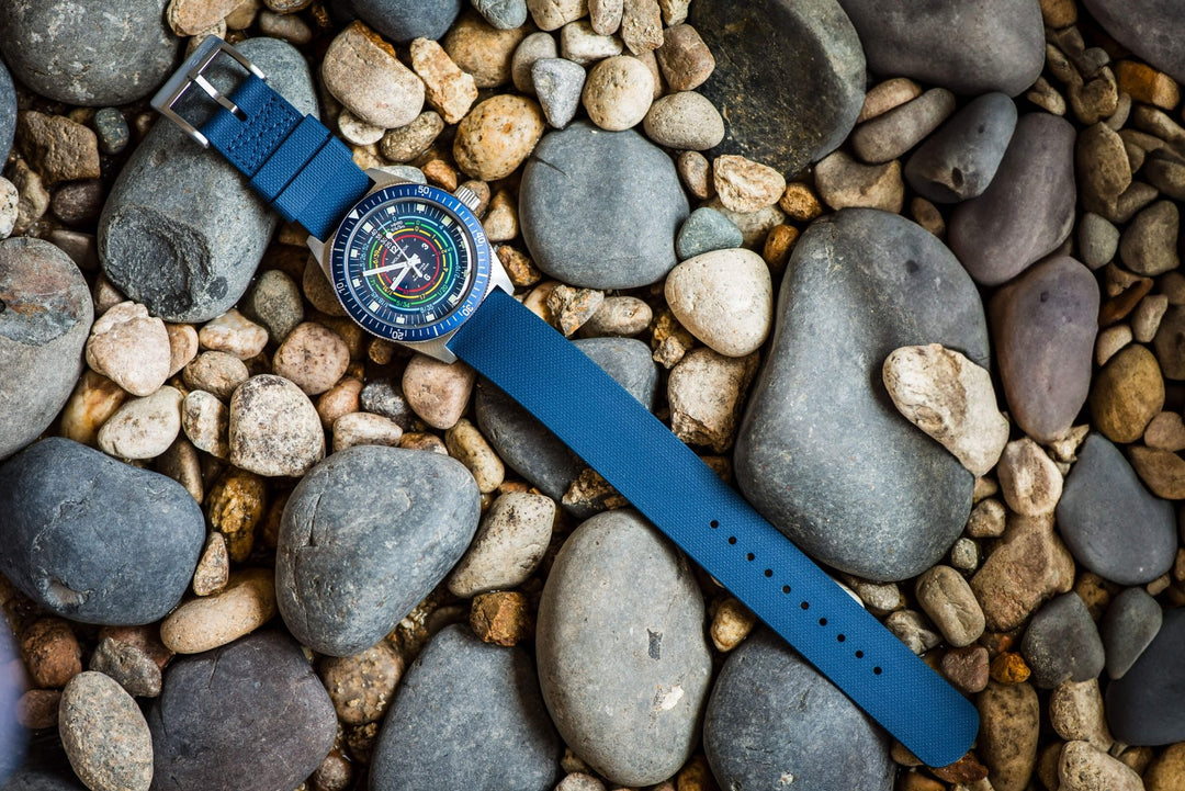 Single - Pass Rubber - Blue - BluShark Straps
