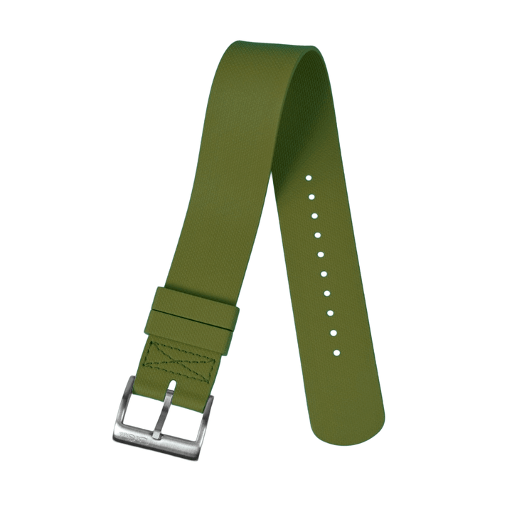 Single - Pass Rubber - Green - BluShark Straps