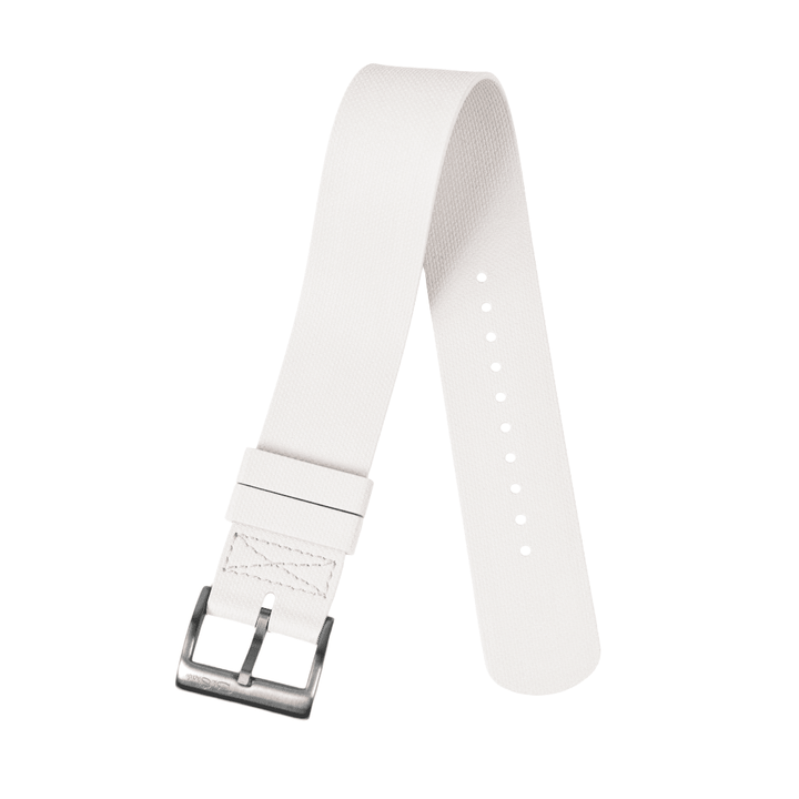 Single - Pass Rubber - White - BluShark Straps