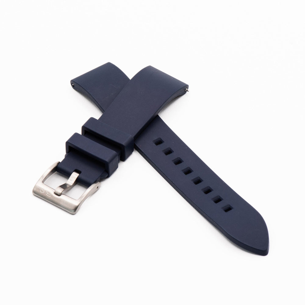 Smooth Rubber - Blue - BluShark Straps