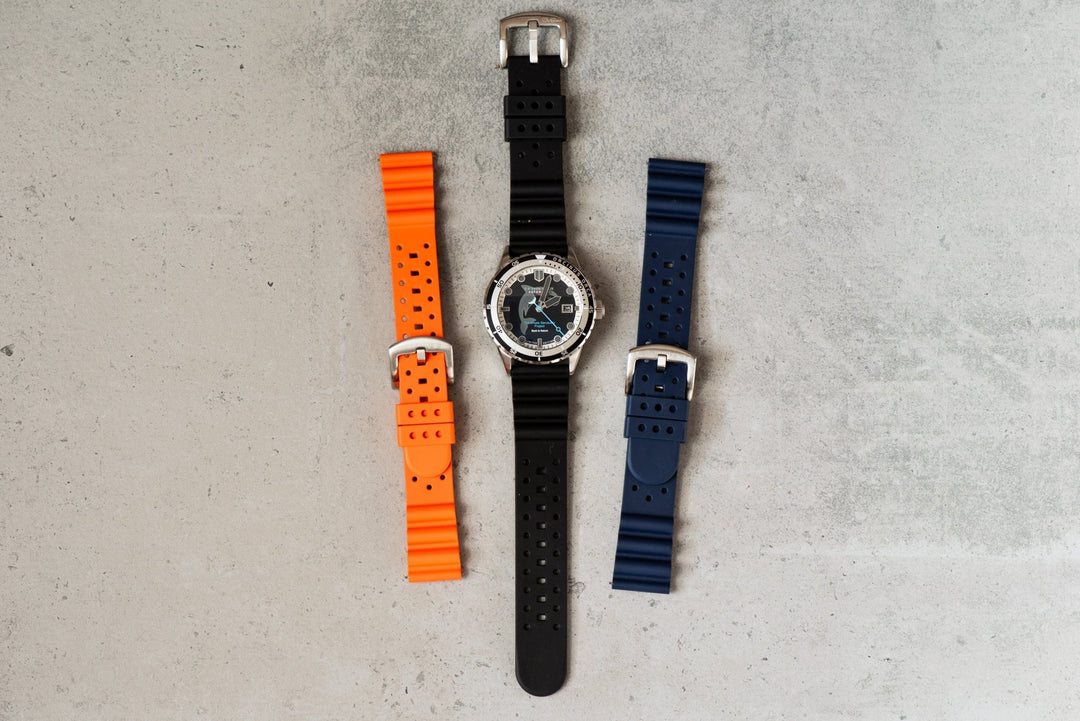 Sport Rubber - Black - BluShark Straps