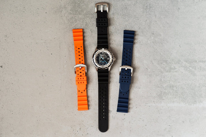 Sport Rubber - Black - BluShark Straps